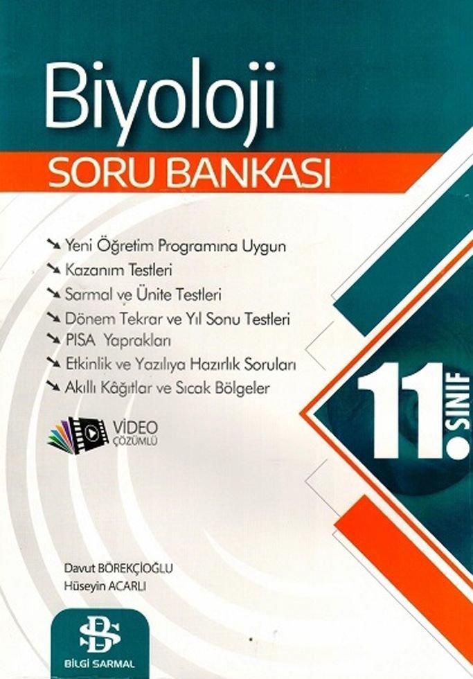 Bilgi Sarmal 11 Sinif Biyoloji Soru Bankasi 2020 Sener Dagitim